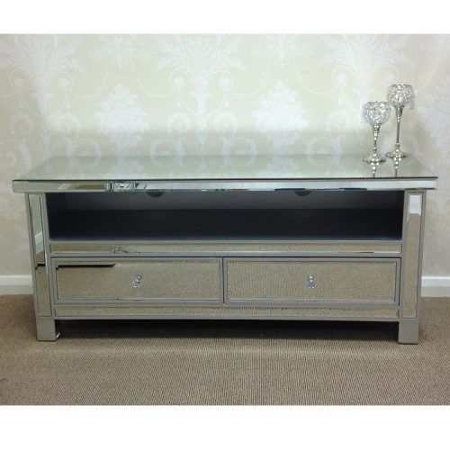 Loren Mirrored Wide Tv Unit Stands (Photo 4 of 20)