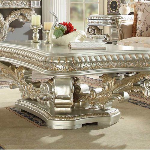 Antique Silver Metal Coffee Tables (Photo 19 of 20)