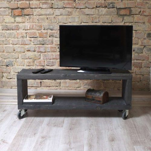 Industrial Tv Stands (Photo 14 of 15)