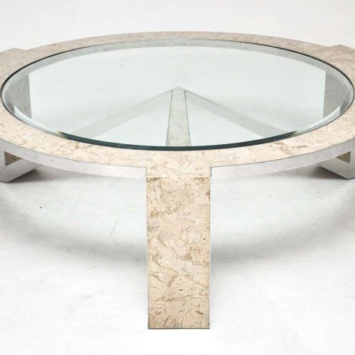 Glass And Stone Coffee Table (Photo 8 of 20)