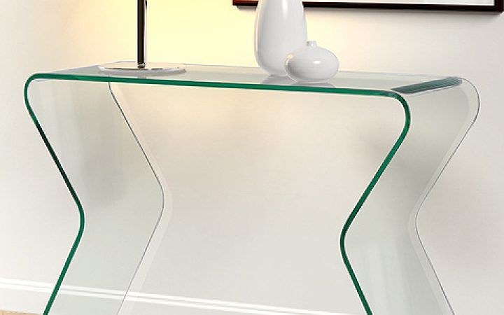 20 Collection of Acrylic Modern Console Tables