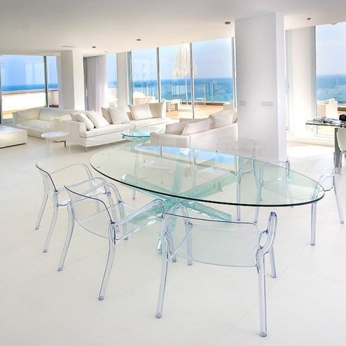 Clear Glass Dining Tables And Chairs (Photo 12 of 20)