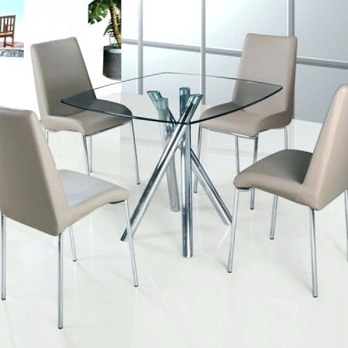 Clear Glass Dining Tables And Chairs (Photo 8 of 20)