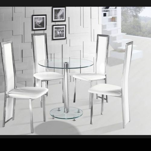 Clear Glass Dining Tables And Chairs (Photo 11 of 20)