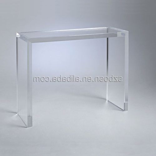Acrylic Console Tables (Photo 11 of 20)