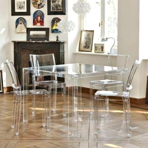 Clear Plastic Dining Tables (Photo 13 of 20)