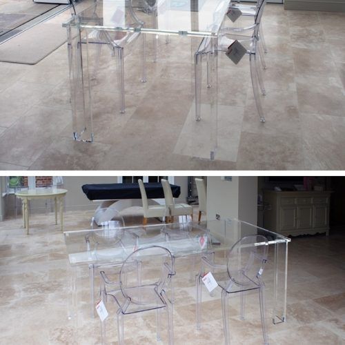 Clear Plastic Dining Tables (Photo 2 of 20)
