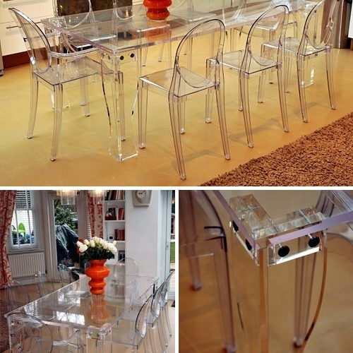Clear Plastic Dining Tables (Photo 9 of 20)
