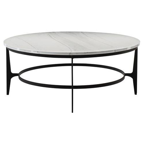 White Faux Marble Coffee Tables (Photo 13 of 20)