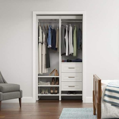 3 Shelving Towers Wardrobes (Photo 8 of 20)