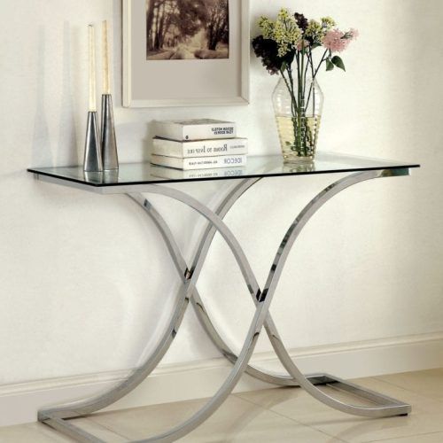 Silver Mirror And Chrome Coffee Tables (Photo 17 of 20)