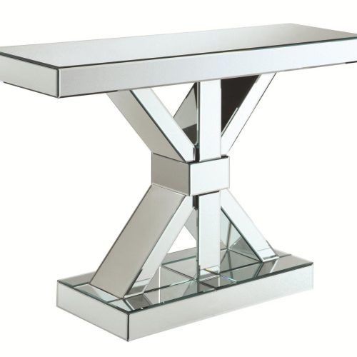 Coaster Company Silver Glass Coffee Tables (Photo 15 of 20)