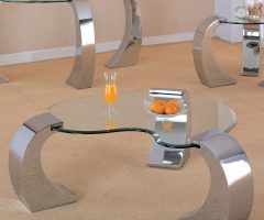 20 Ideas of Coaster Company Silver Glass Coffee Tables