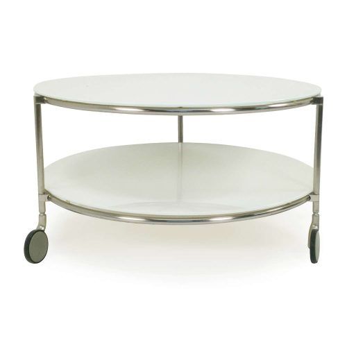 Glass Coffee Tables With Casters (Photo 1 of 20)