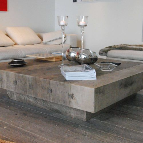 Oversized Square Coffee Tables (Photo 6 of 20)