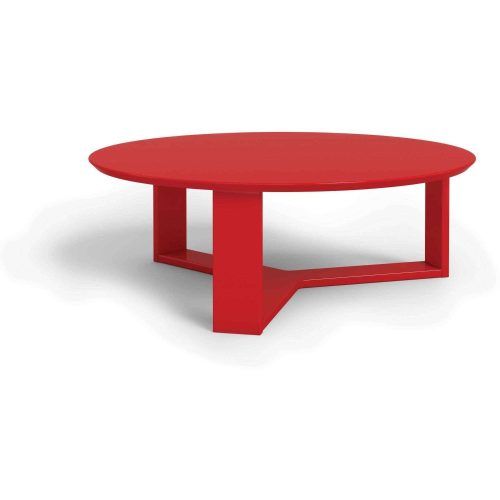 Round Red Coffee Tables (Photo 7 of 20)