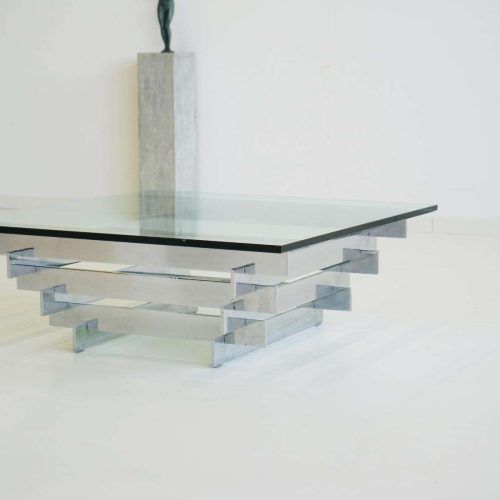 Glass Chrome Coffee Tables (Photo 13 of 20)