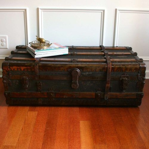 Dark Wood Chest Coffee Tables (Photo 5 of 20)