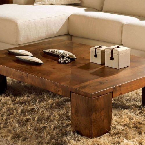 Large Low Wooden Coffee Tables (Photo 6 of 20)