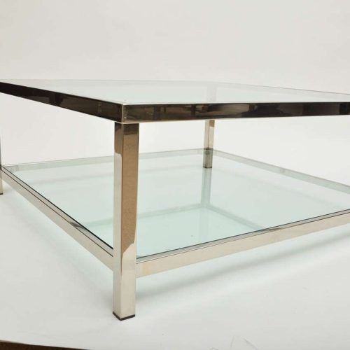 Glass Chrome Coffee Tables (Photo 14 of 20)