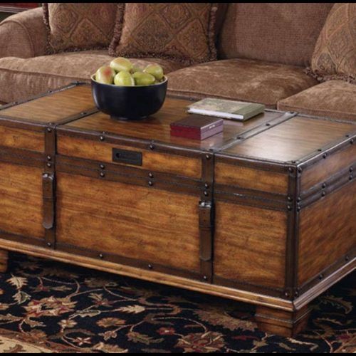 Wooden Trunks Coffee Tables (Photo 2 of 20)