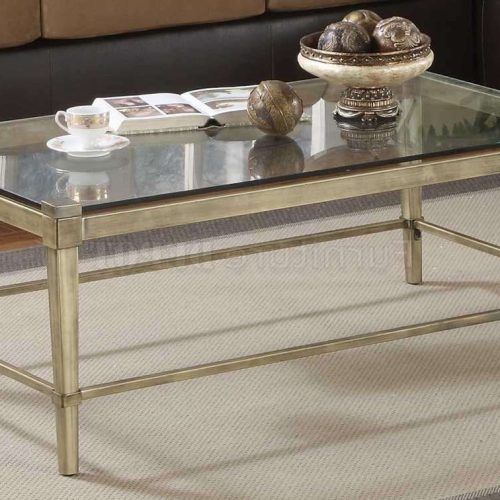 Coffee Tables Glass And Metal (Photo 4 of 20)