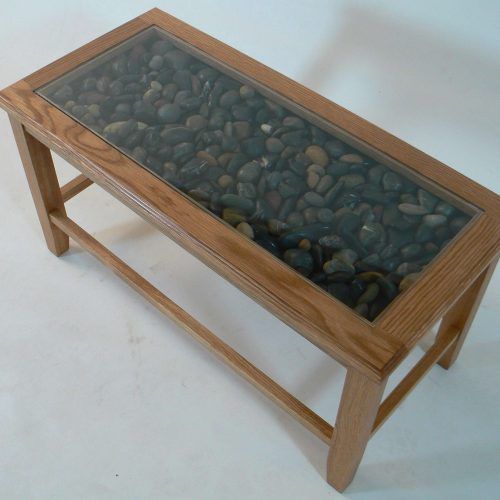 Dark Wood Coffee Tables With Glass Top (Photo 14 of 23)
