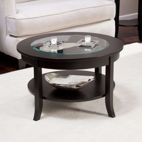 Round Wood And Glass Coffee Tables (Photo 15 of 20)