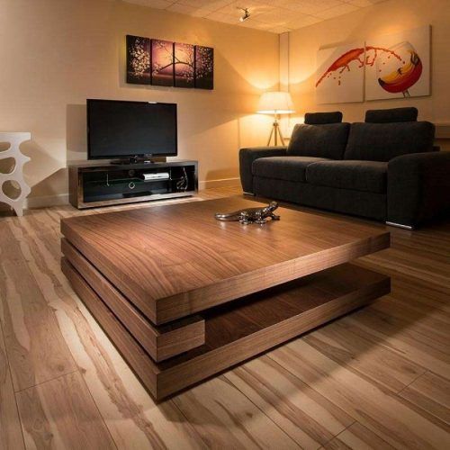 Large Low Wooden Coffee Tables (Photo 2 of 20)