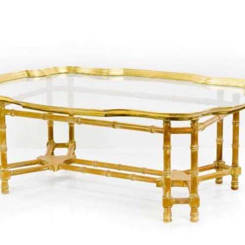 Gold Bamboo Coffee Tables (Photo 1 of 20)