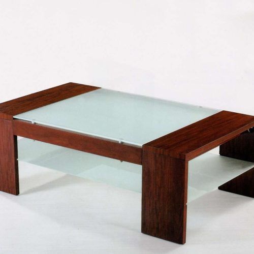 Glass And Wood Coffee Tables (Photo 7 of 20)