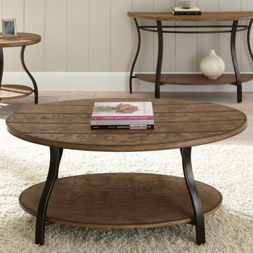 Oval Wood Coffee Tables (Photo 8 of 20)
