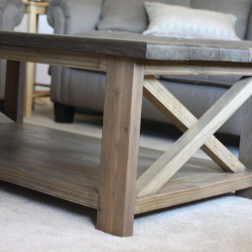 Large Low Rustic Coffee Tables (Photo 12 of 20)