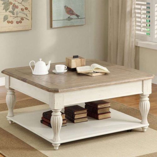 White Coffee Tables With Baskets (Photo 13 of 20)