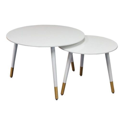 2-Piece Modern Nesting Coffee Tables (Photo 15 of 20)