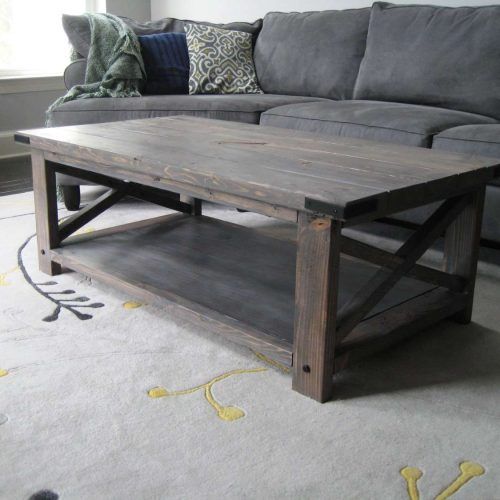Grey Wood Coffee Tables (Photo 2 of 20)