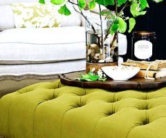 2024 Latest Green Ottoman Coffee Tables
