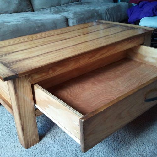 Square Coffee Tables With Drawers (Photo 14 of 20)