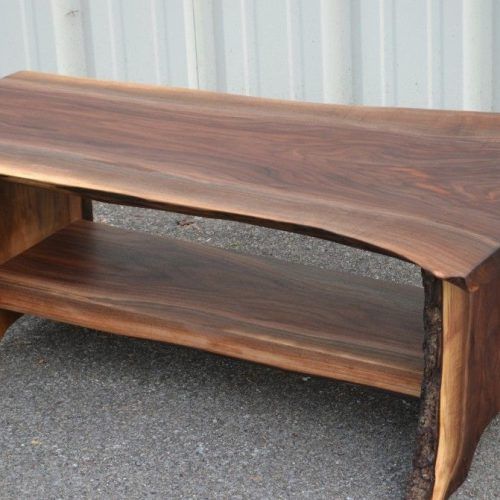 Rustic Walnut Wood Coffee Tables (Photo 12 of 20)