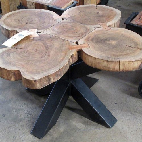 Sliced Trunk Coffee Tables (Photo 2 of 20)
