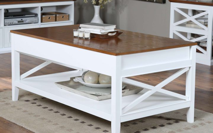 2024 Popular White and Oak Coffee Tables