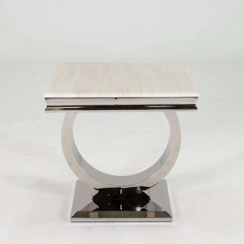 Rectangle Glass Chrome Coffee Tables (Photo 18 of 20)