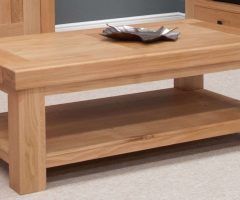 The 20 Best Collection of Oak Coffee Tables with Shelf