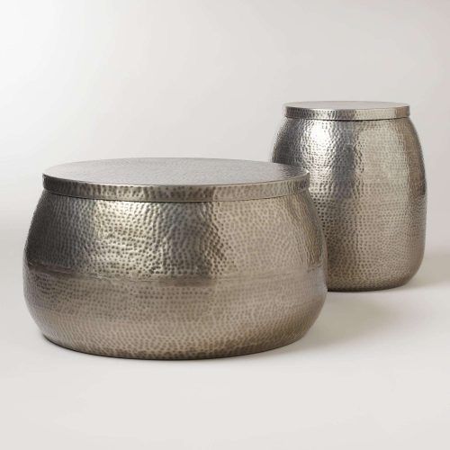 Hammered Silver Coffee Tables (Photo 10 of 20)