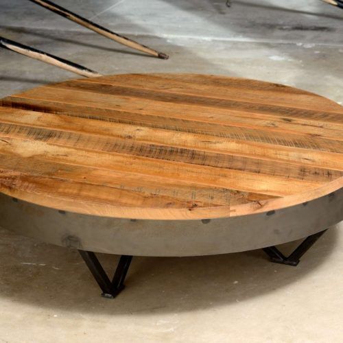 Large Low Rustic Coffee Tables (Photo 3 of 20)