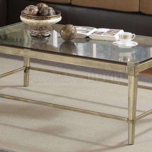 Glass Metal Coffee Tables (Photo 18 of 20)