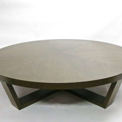 Large Round Low Coffee Tables (Photo 2 of 20)