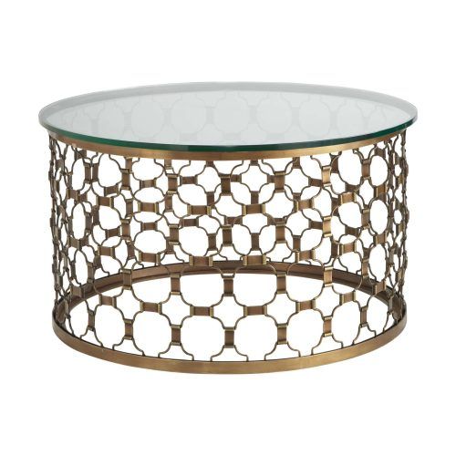 Metal Round Coffee Tables (Photo 12 of 20)