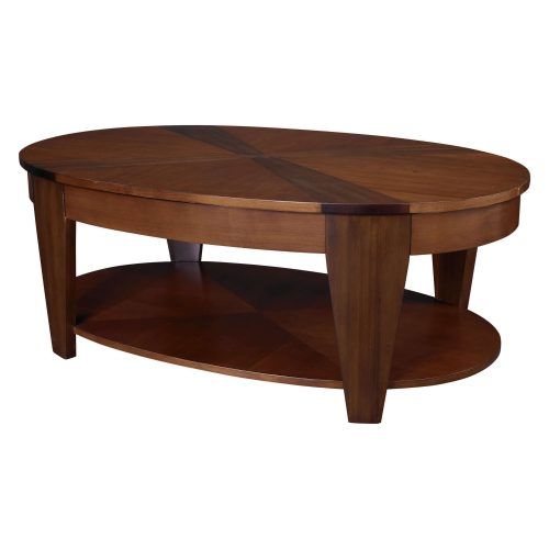 Oval Wood Coffee Tables (Photo 6 of 20)