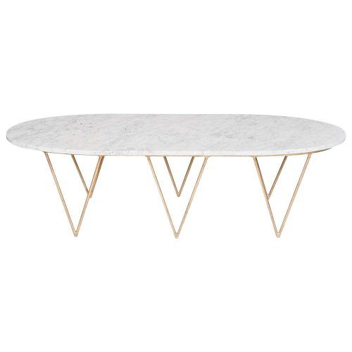 White Oval Coffee Tables (Photo 19 of 20)